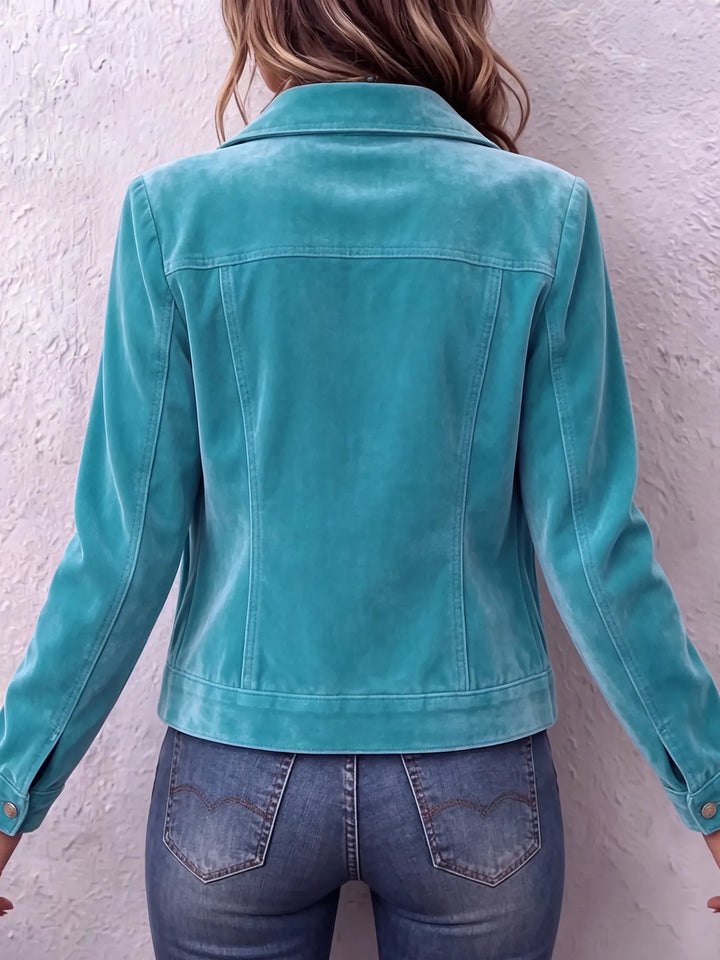 Peyton | Fitted Corduroy Jacket with Buttons
