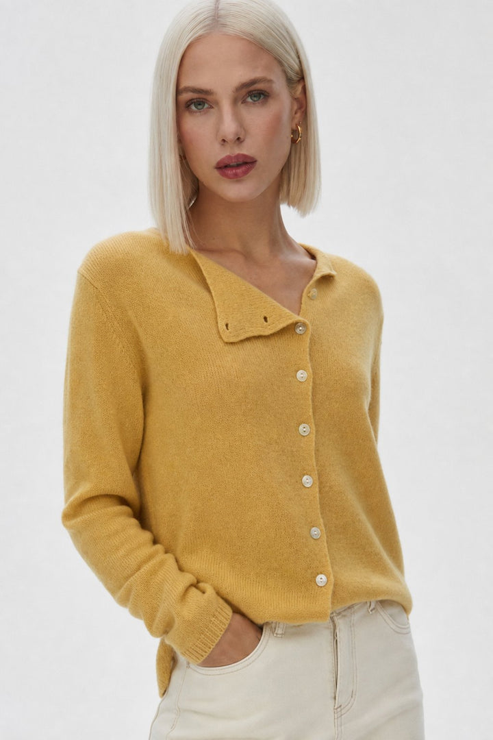 Bailey | Womens Relaxed Crew Cardigan Sweater