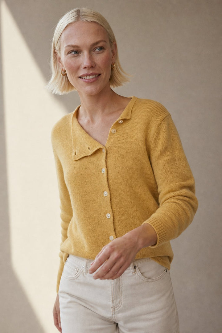 Bailey | Womens Relaxed Crew Cardigan Sweater