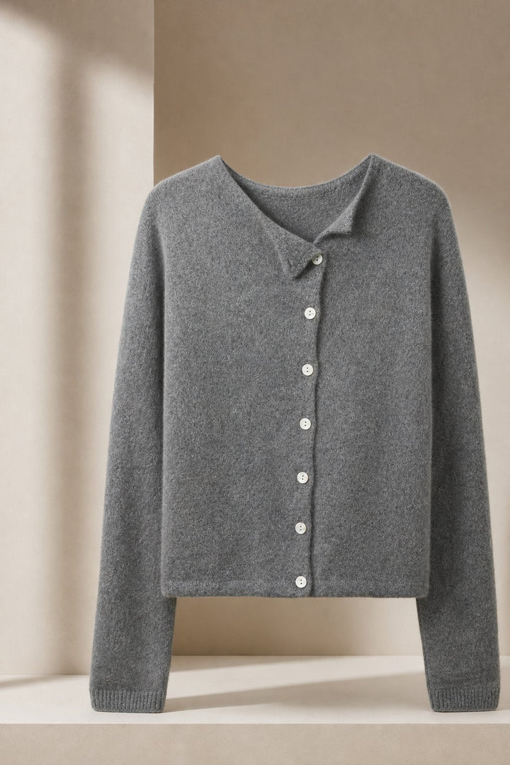 Bailey | Womens Relaxed Crew Cardigan Sweater