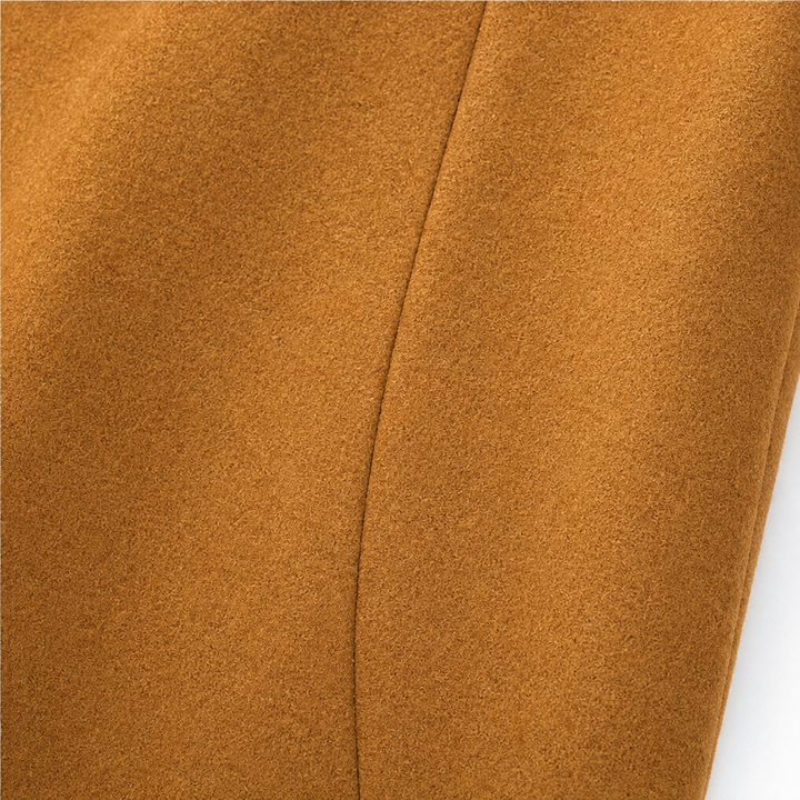 Eve | Womens Double-Breasted Wool Blend Pea Coat
