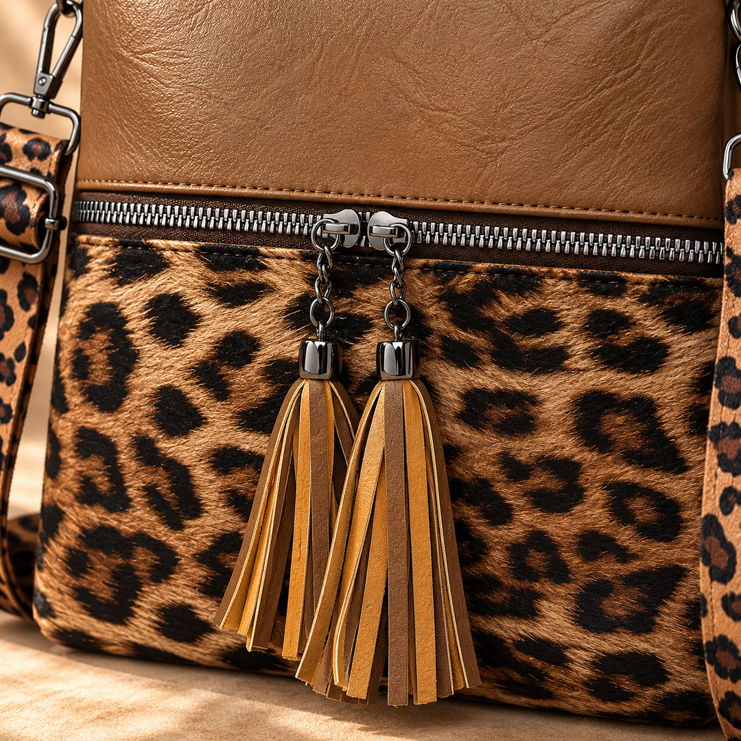 Juliet | Leopard Print Crossbody Bag Women