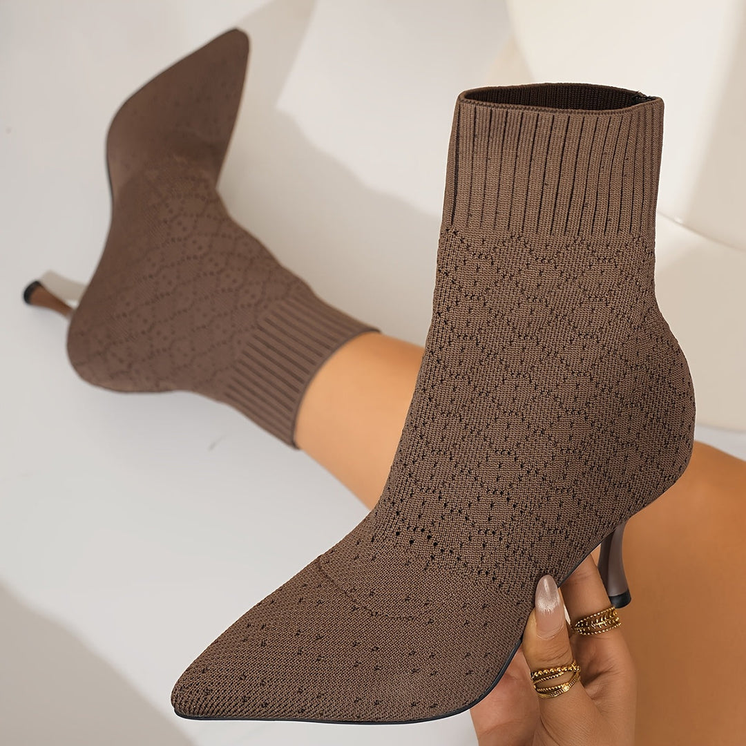Avery | Womens Pointed Toe Heel Boots