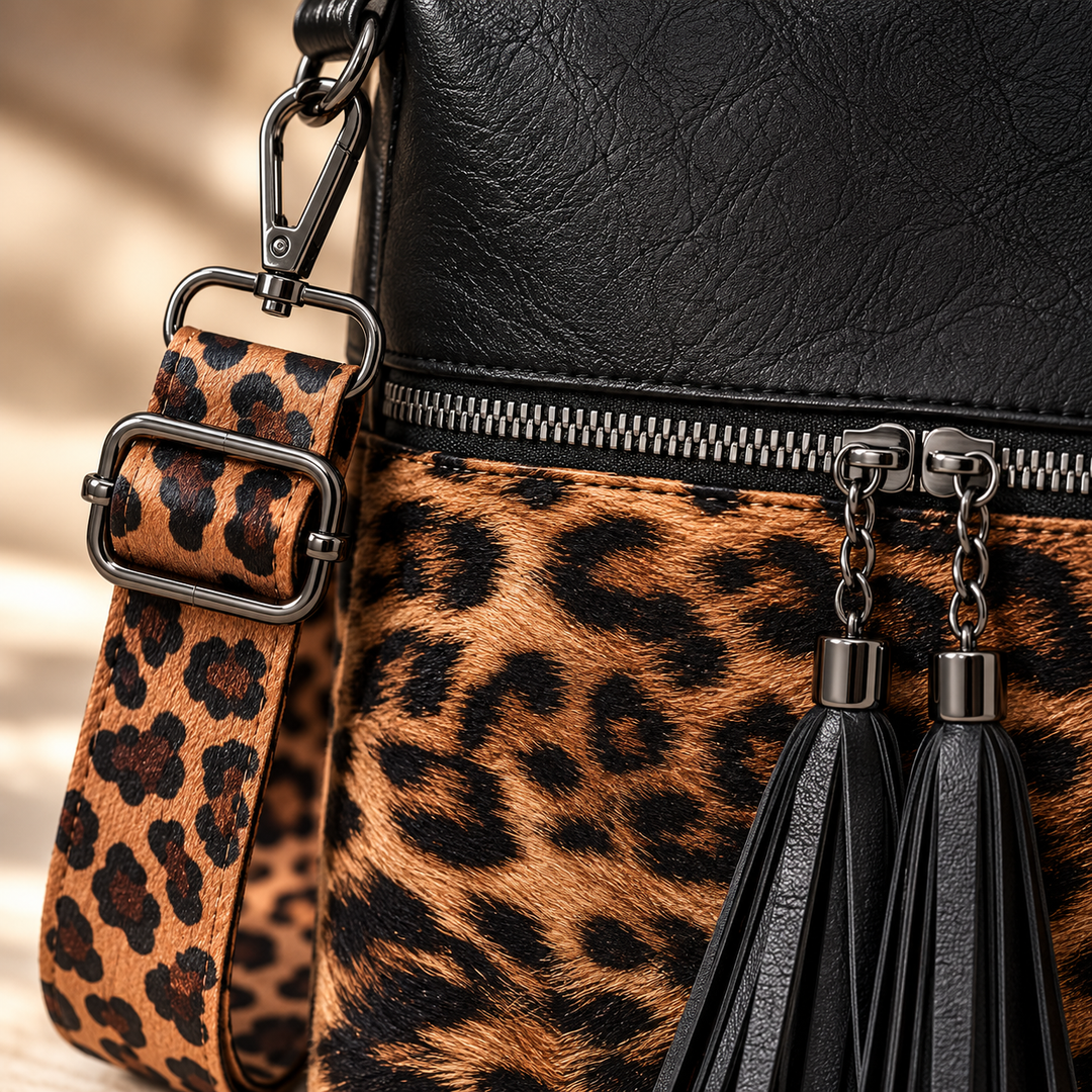 Juliet | Leopard Print Crossbody Bag Women