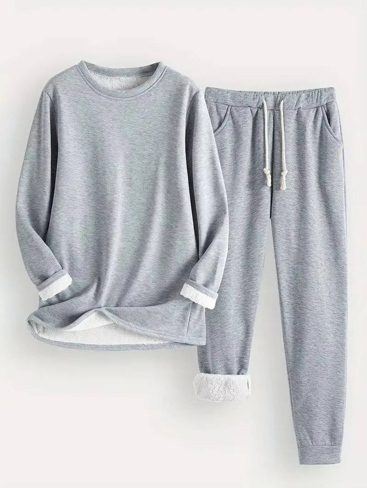 Rowan | Relaxed Fleece Loungewear Set with Pockets
