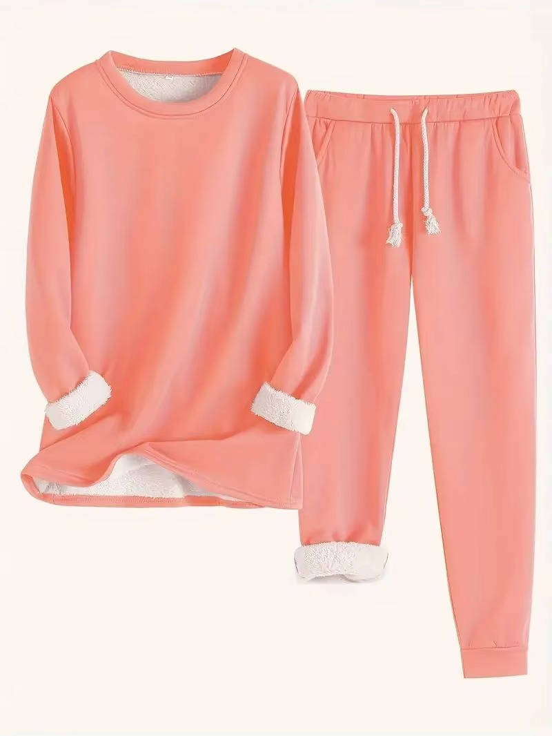 Rowan | Relaxed Fleece Loungewear Set with Pockets