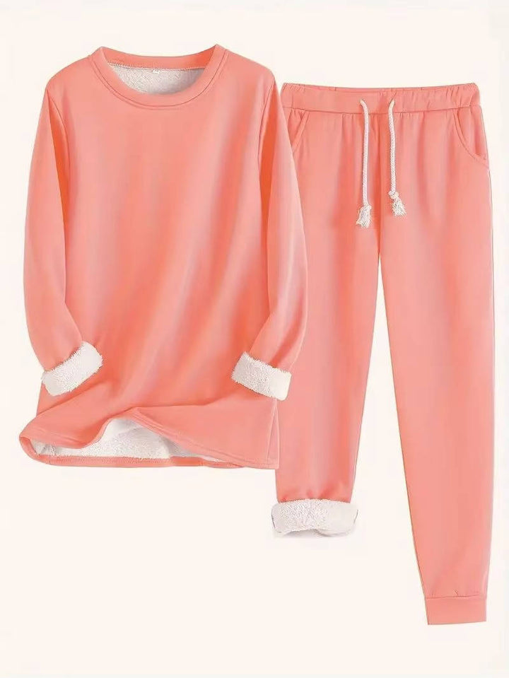 Rowan | Relaxed Fleece Loungewear Set with Pockets