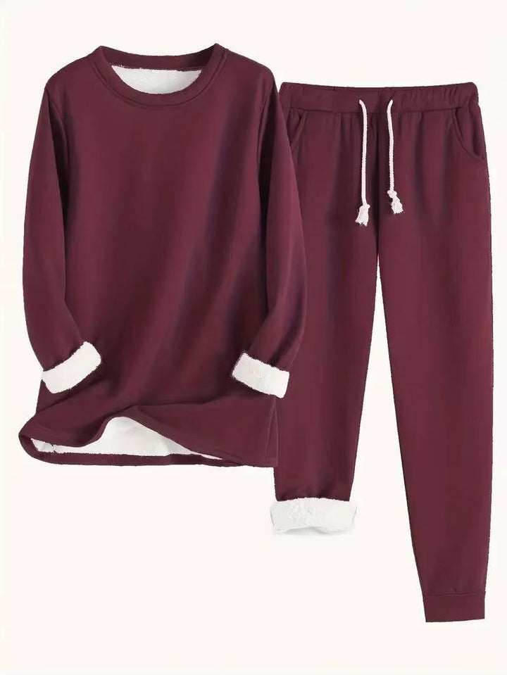 Rowan | Relaxed Fleece Loungewear Set with Pockets