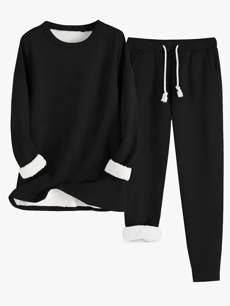 Rowan | Relaxed Fleece Loungewear Set with Pockets