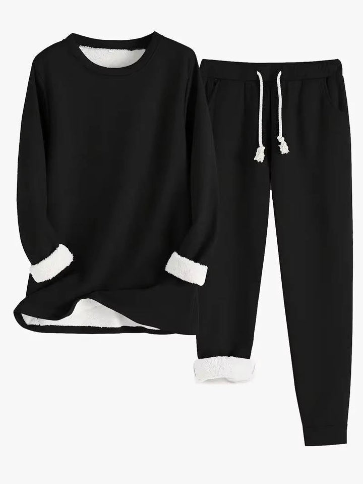 Rowan | Relaxed Fleece Loungewear Set with Pockets