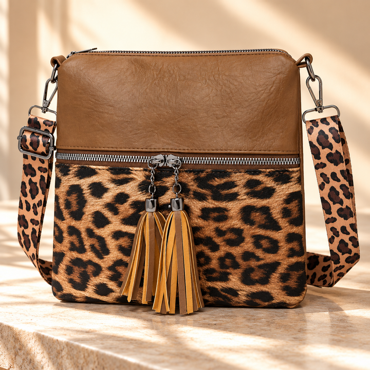 Juliet | Leopard Print Crossbody Bag Women