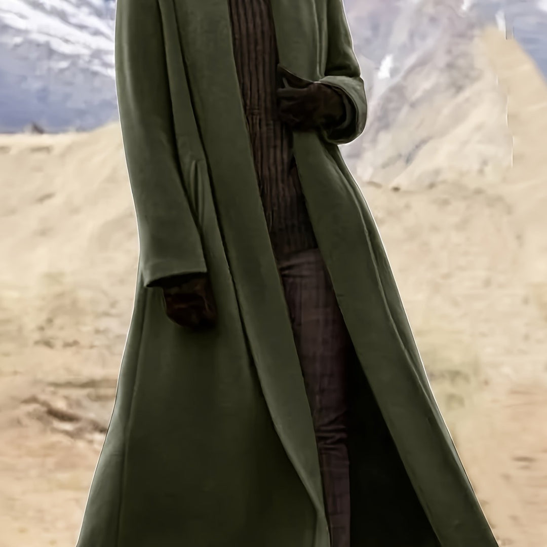Marlowe | Relaxed Long Sleeve Maxi Coat