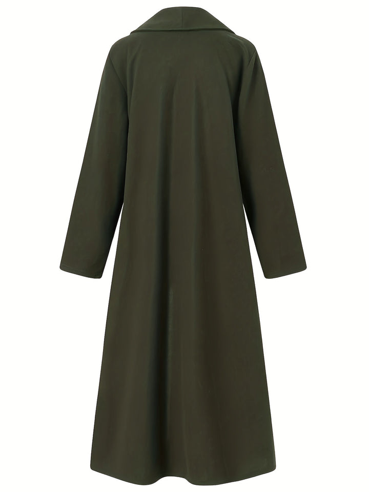 Marlowe | Relaxed Long Sleeve Maxi Coat