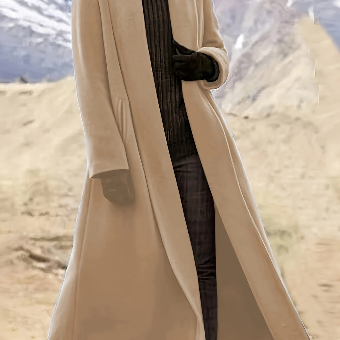 Marlowe | Relaxed Long Sleeve Maxi Coat