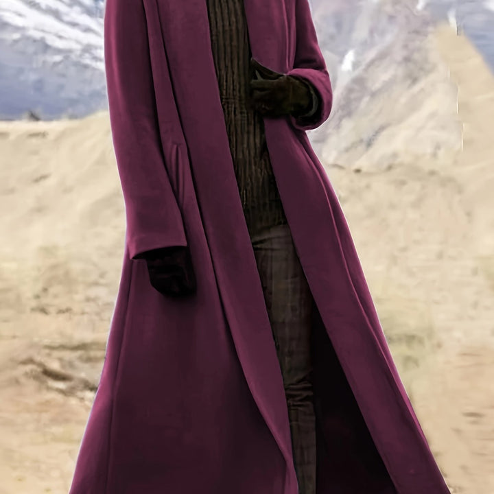 Marlowe | Relaxed Long Sleeve Maxi Coat