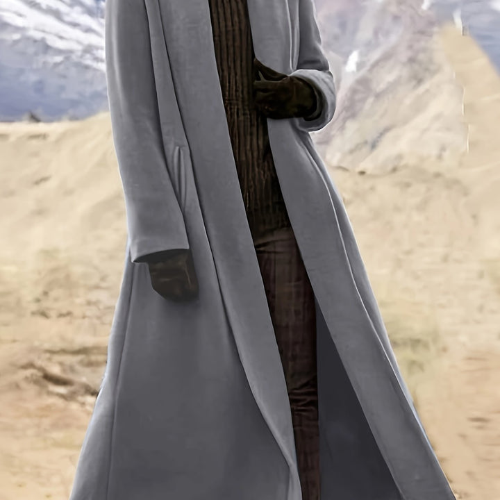 Marlowe | Relaxed Long Sleeve Maxi Coat