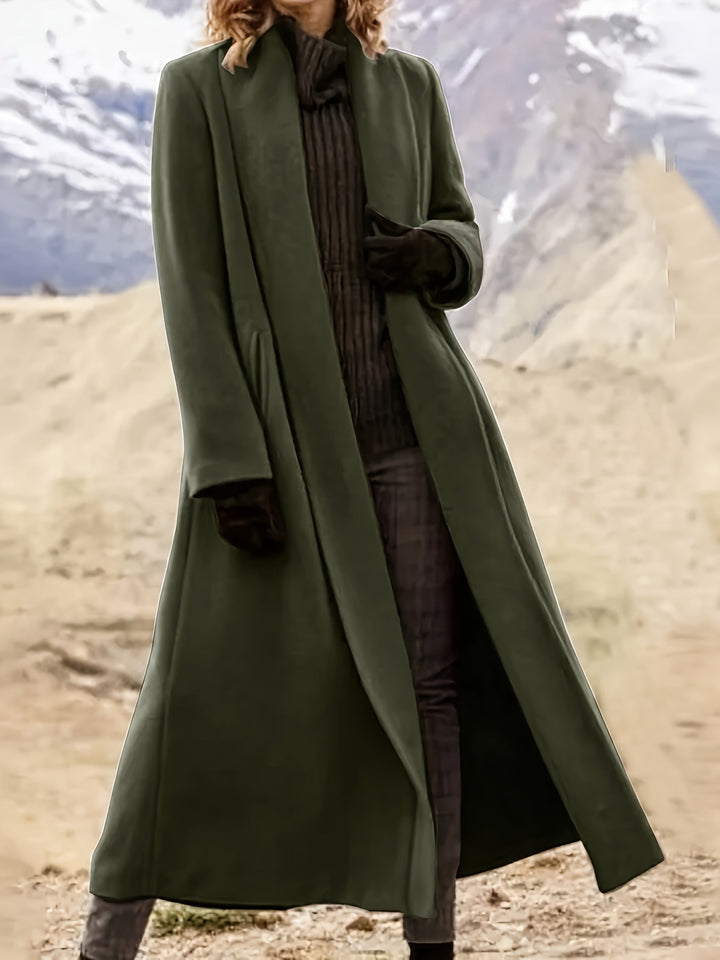 Marlowe | Relaxed Long Sleeve Maxi Coat