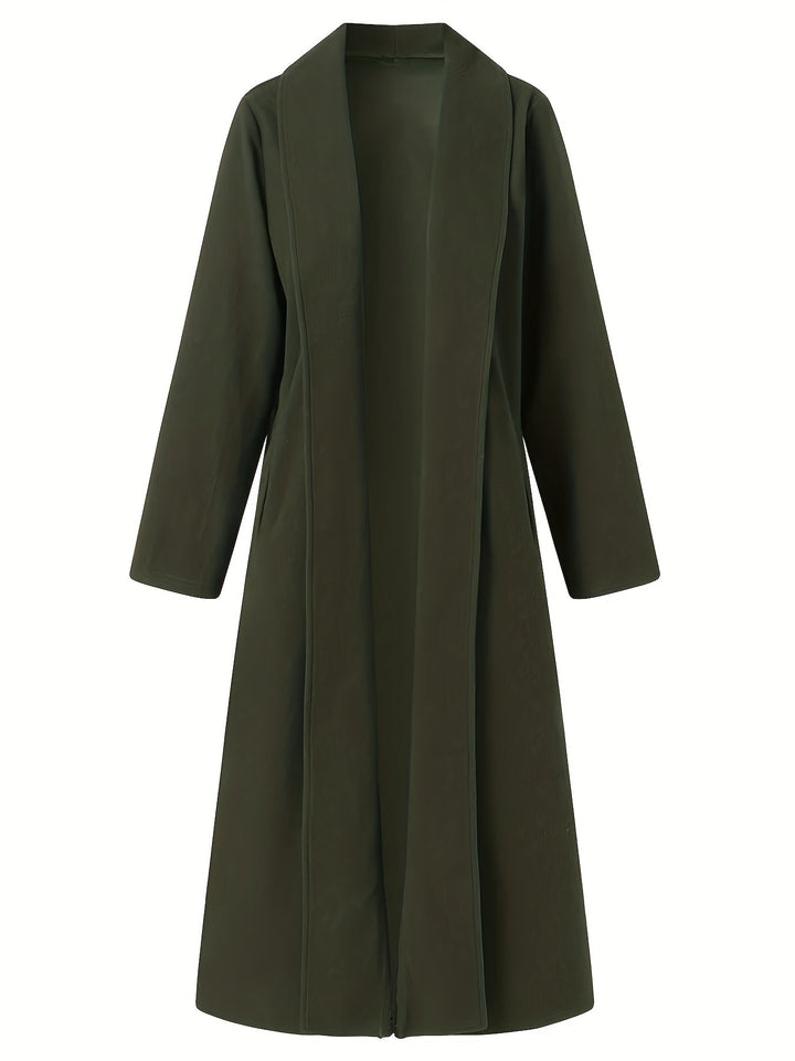 Marlowe | Relaxed Long Sleeve Maxi Coat