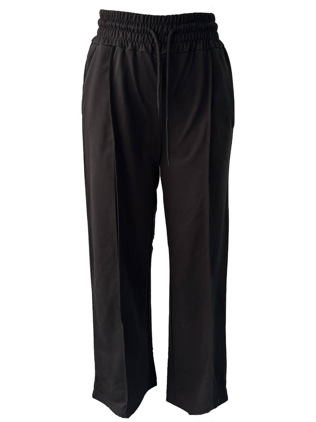 Leah | High Waist Wide Leg Pants Drawstring Trousers