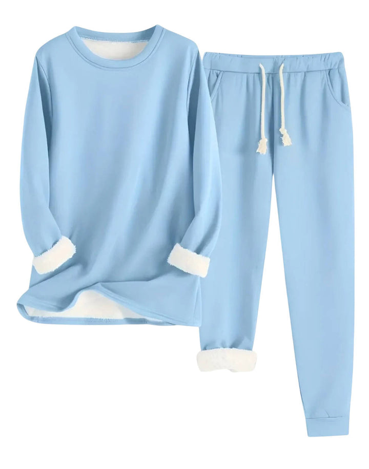 Rowan | Relaxed Fleece Loungewear Set with Pockets
