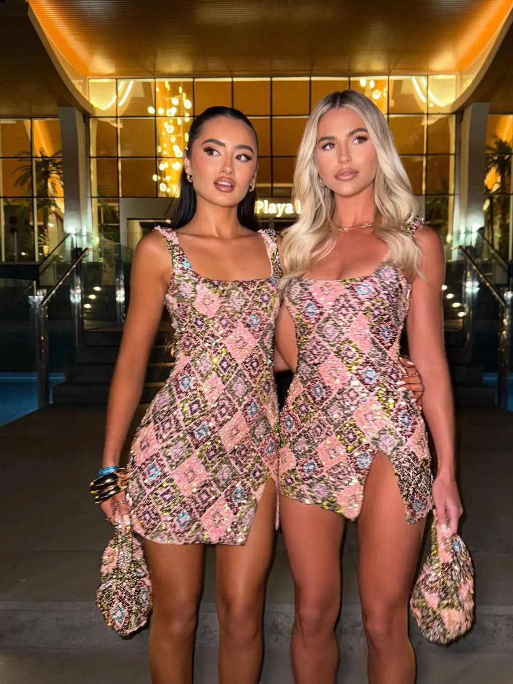 Savannah | Womens Sequin Cocktail Mini Dress