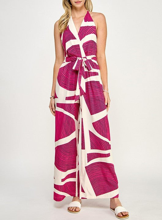 Jumpsuit Magenta