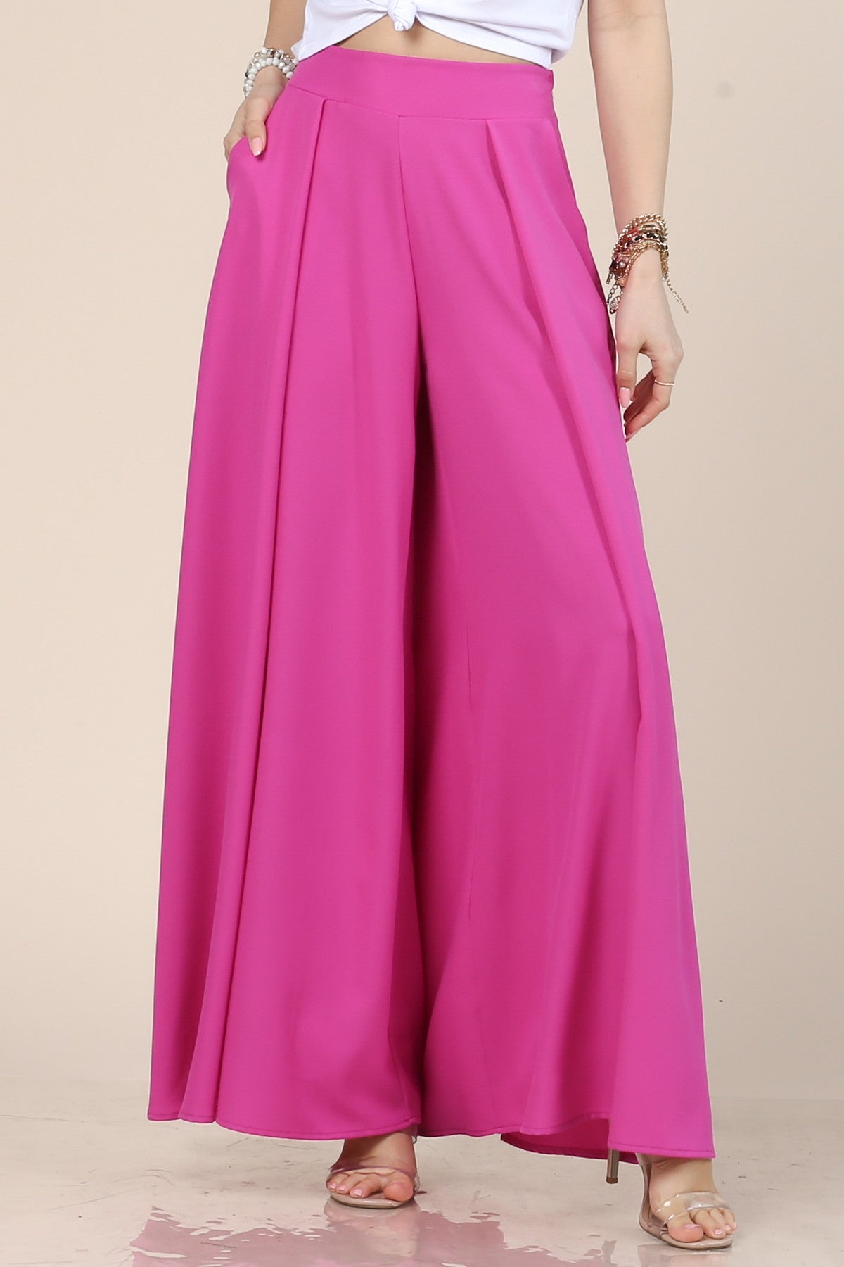 Palazzo Pants Fucsia