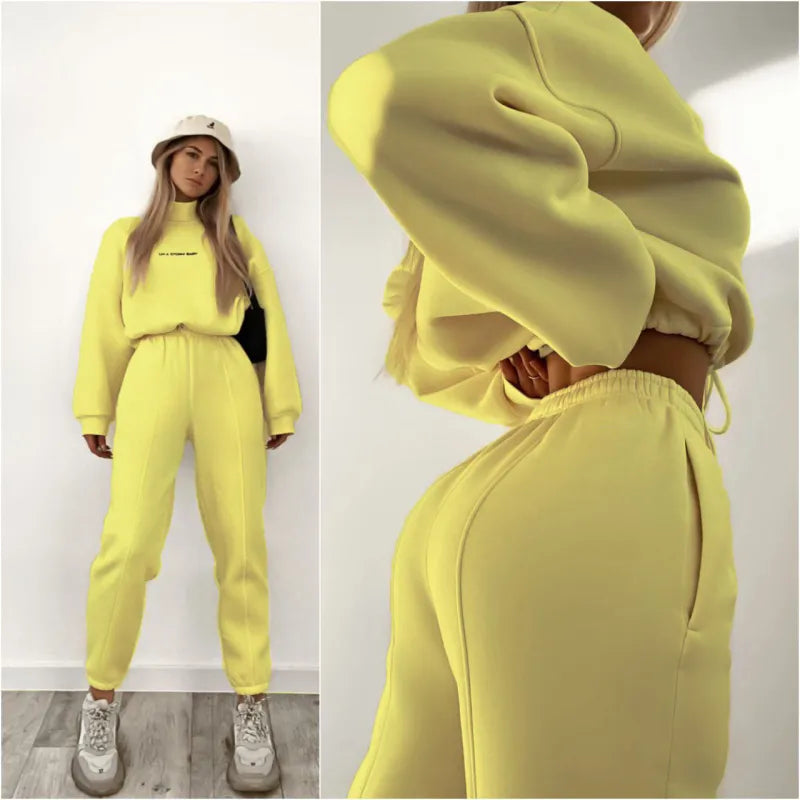 Skylar | Relaxed Crew Sweatshirt Sweatpants Set
