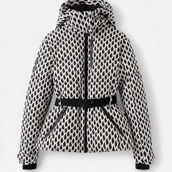 Ocean | Hooded Puffer Jacket Zip Cinched