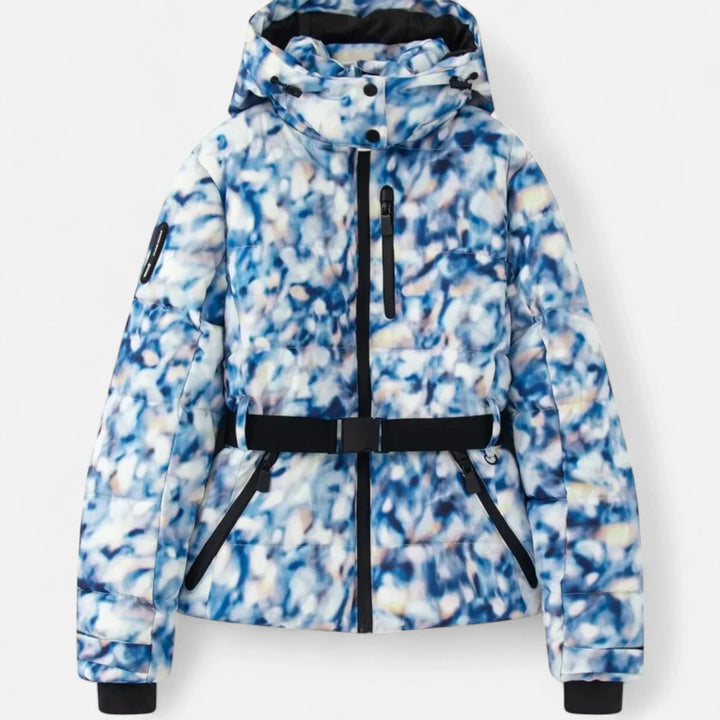 Ocean | Hooded Puffer Jacket Zip Cinched