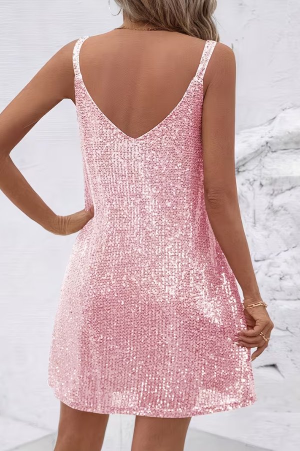 Kennedy | Womens Sequin Mini Dress