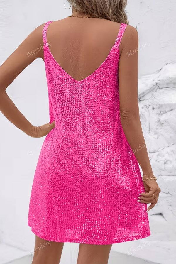 Kennedy | Womens Sequin Mini Dress