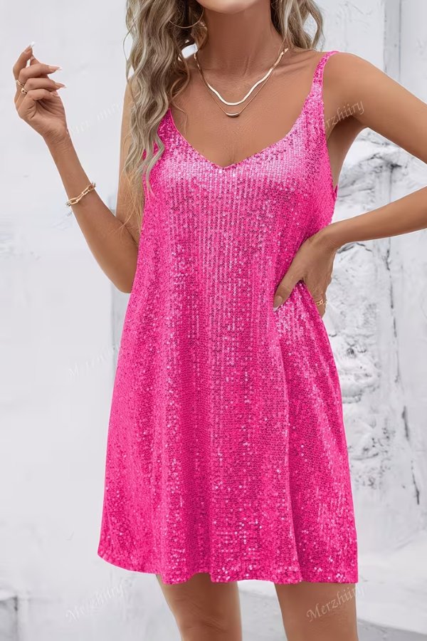 Kennedy | Womens Sequin Mini Dress